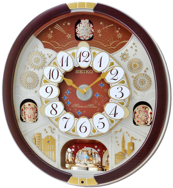 Seiko Special Collector s Edition Melodies in Motion Wall Clock with Swarovski Crystals