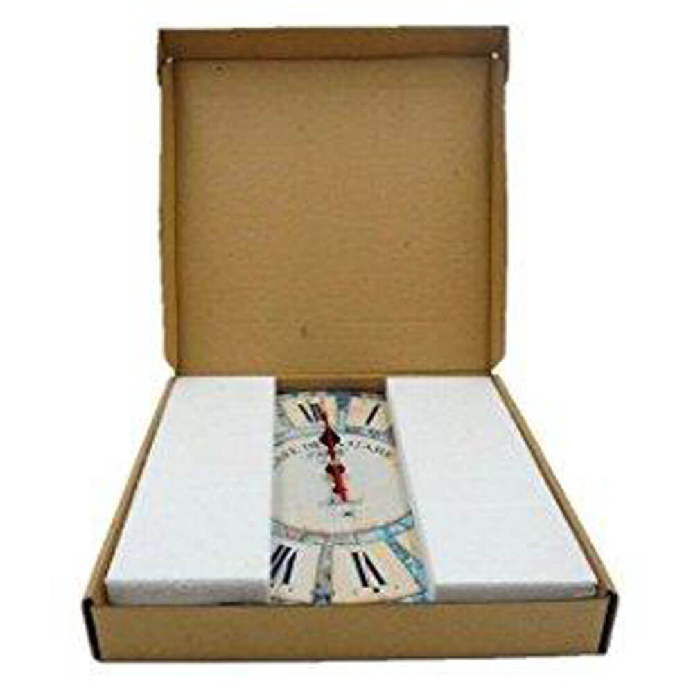 14" Vintage Tuscan Silent Wall Clock Package