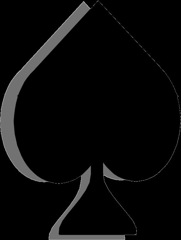 Spades Wall Decal Cutout