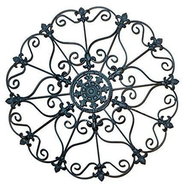 16 Inch Iron Wall Medallion