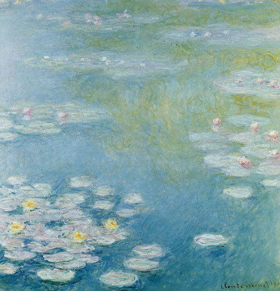 Monet "Nympheas at Giverny" (1908) Wall Decal 46"x48" - CUSTOMER RETURNED CLEARANCE