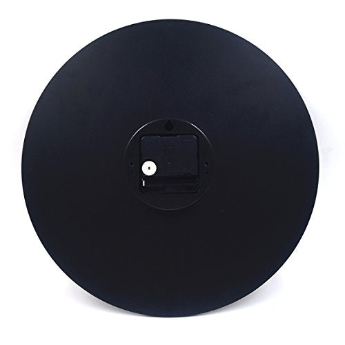 Hippih 12" Vintage Rustic Country Tuscan Style Wooden Decorative Round Wall Clock Back