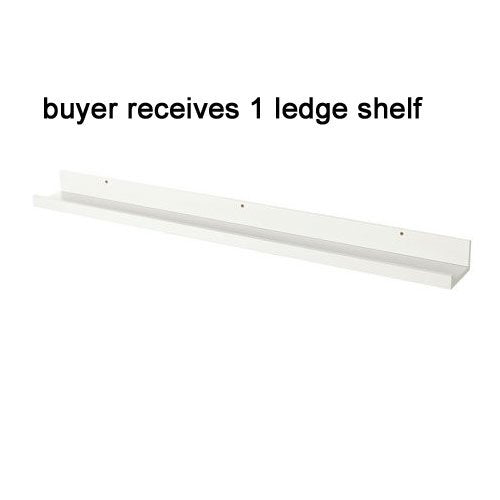 WALLNITURE Modern Design Floating Wall Mount Shelf 3.5"x46"