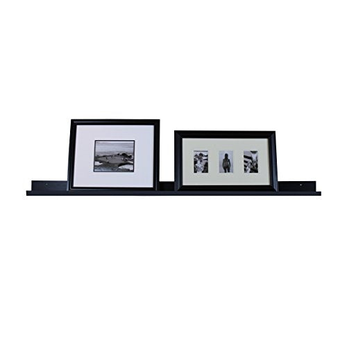 InPlace Picture Ledge Floating Shelf (2 Sizes, 2 Color Variants) Example