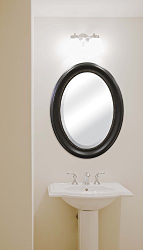 MCS Oval Mirror, 22.5" x 29.5" (4 colors) Installed2