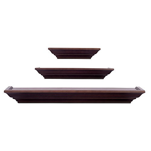 Burnes of Boston Level Line Ledge Set Walnut
