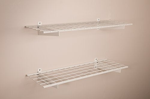 HyLoft Wall Shelf (2 Pack) 15"x45" Installed