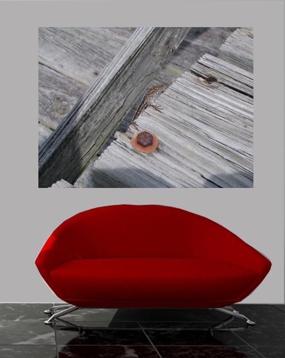 Kraft "Little Lizard" Wall Decal