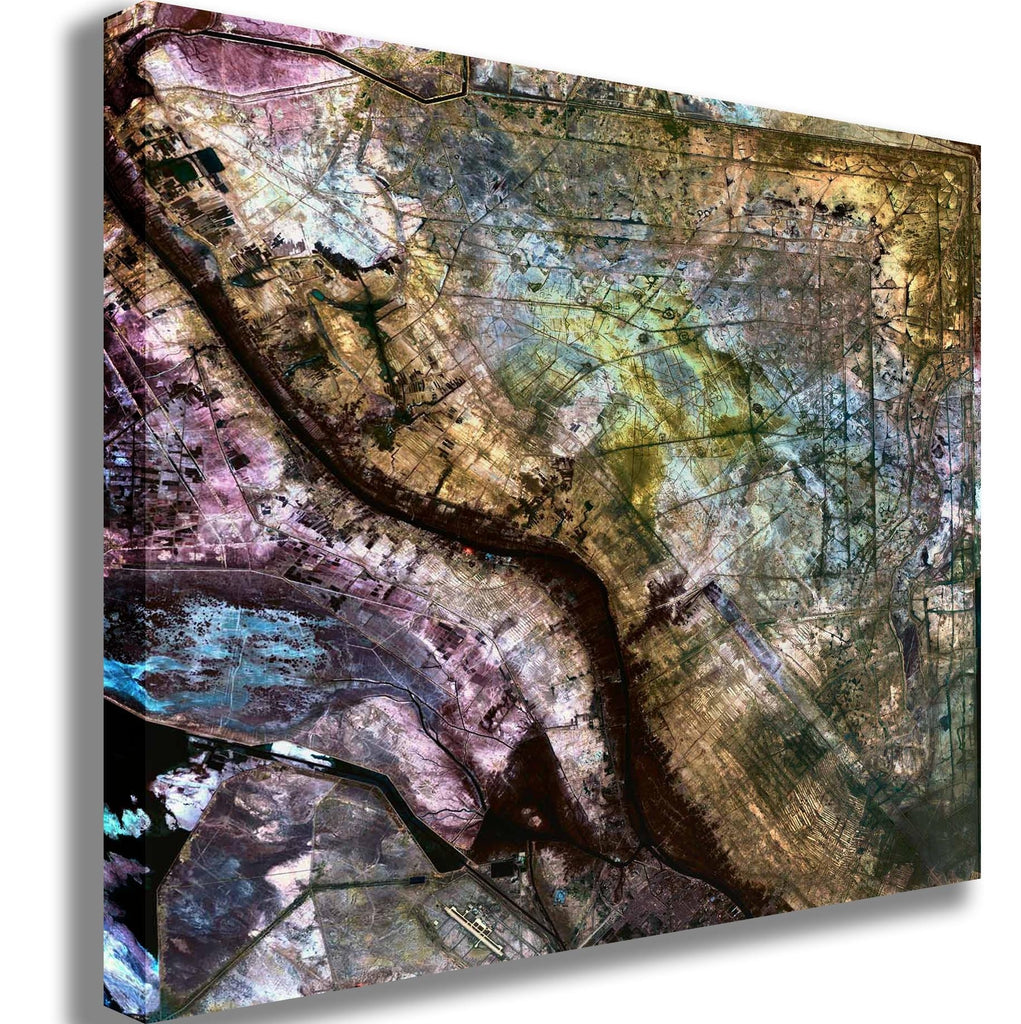 Buell Iraq Canvas Printed