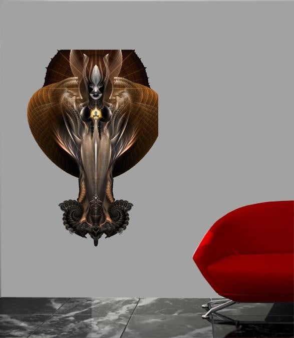 Xzendor7 "Portrait of Arsencia" Wall Decal