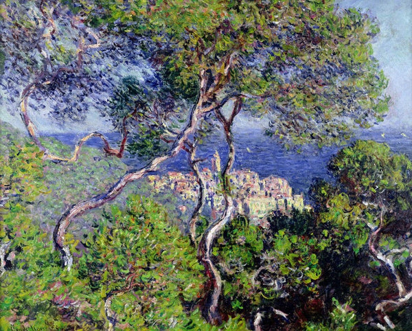 Monet "Bordighera" (1884) Glossy Poster