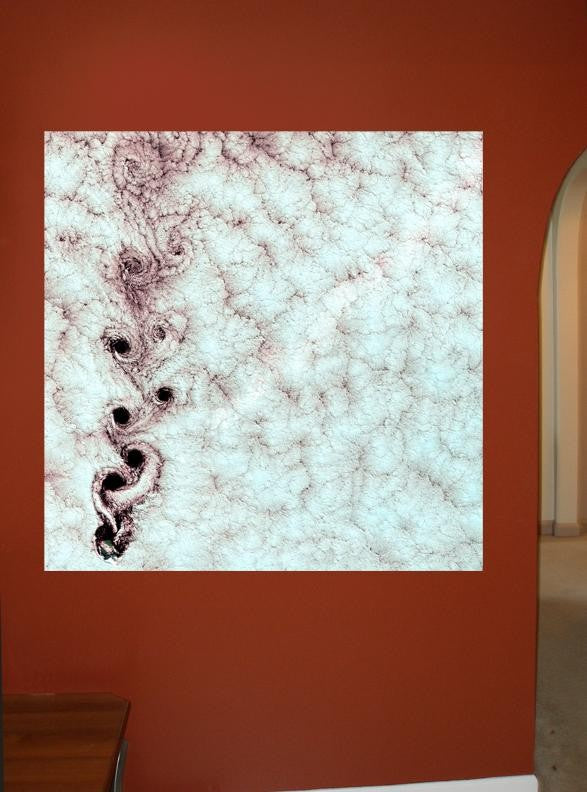 Buell Karman Vortices Wall Decal