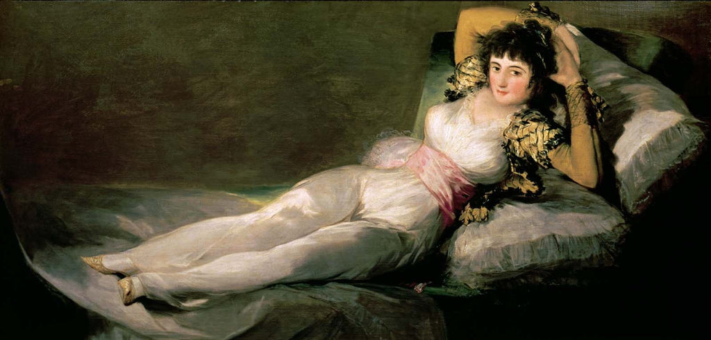 Goya "The Clothed Maja" (19th) Wall Decal