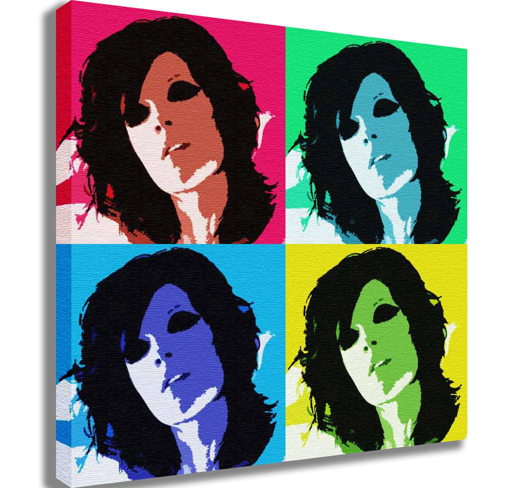 Parker Shirley Manson I Canvas Printed