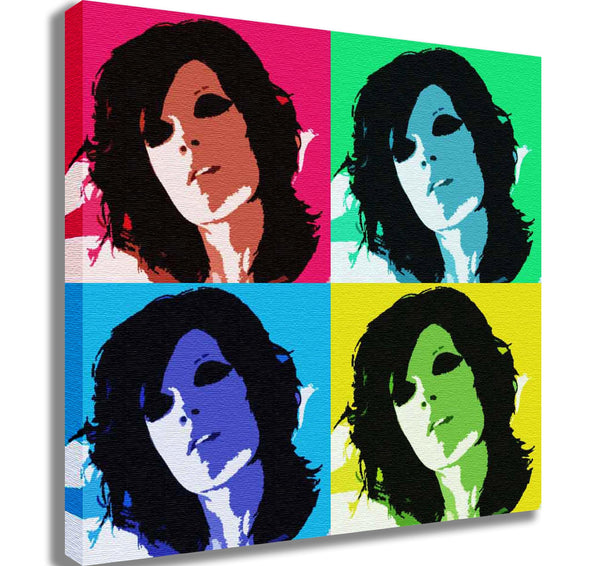 Parker Shirley Manson I Canvas Printed