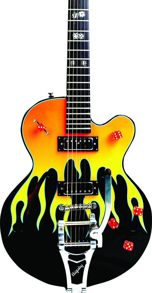 Evans Guitar III Wall Decal