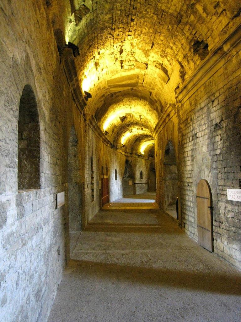 Wilcox "Nimes France Roman Arena" Glossy Poster