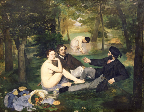 Manet "Dejeuner sur l'Herbe" (1863) Wall Decal