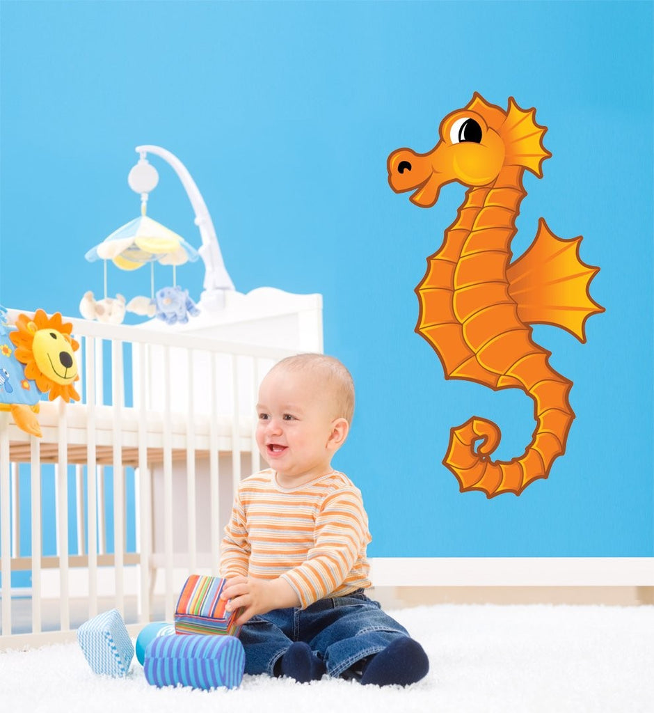 Winn Seahorse Wall Decal Cutout