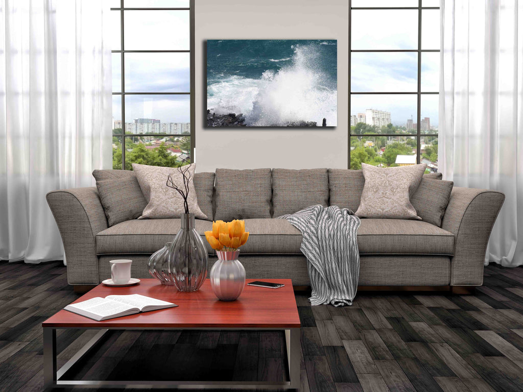 Howard Blowhole I Canvas Installed