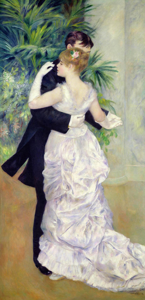 Renoir "Dance in the City" (1883) Glossy Poster