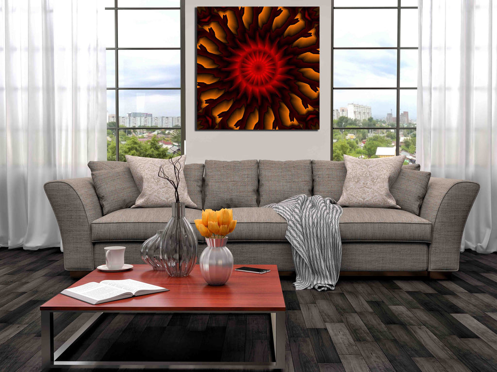 Xzendor7 "Branches" Canvas Installed