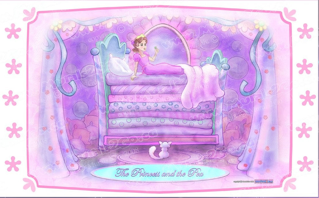 Murals2Go Princess Pea Glossy Poster