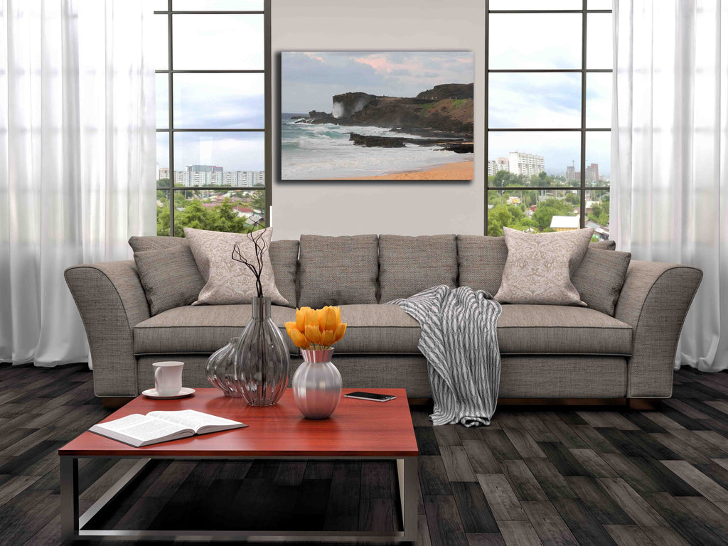 Howard "Splashing" Canvas Installed