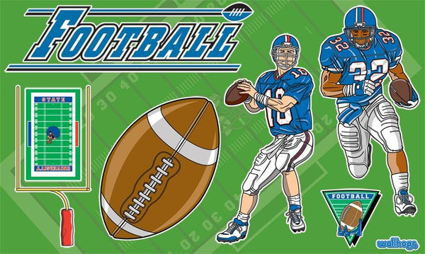 Schmelter Football Wall Decal Cutout Package