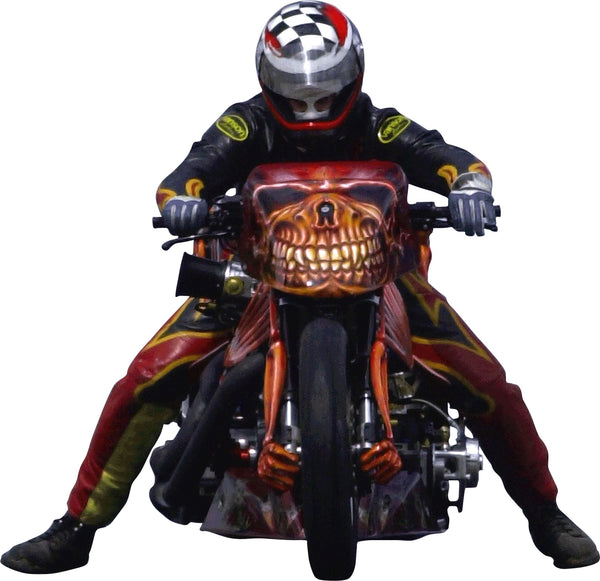 Searchlight GP Motorcycle Drag VII Wall Decal Cutout