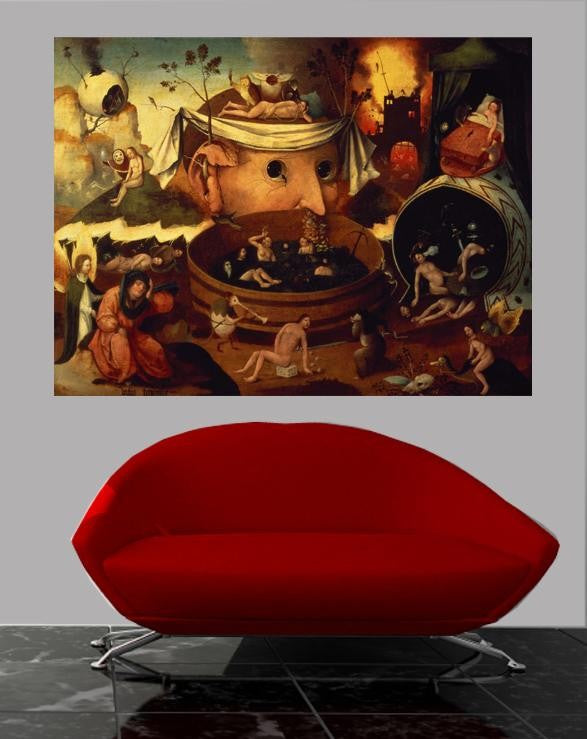 Bosch "Tondal's Vision" (15th) Wall Decal