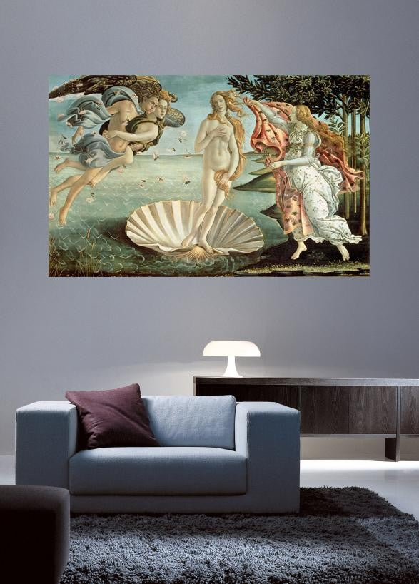 Botticelli "The Birth of Venus" (1485) Wall Decal