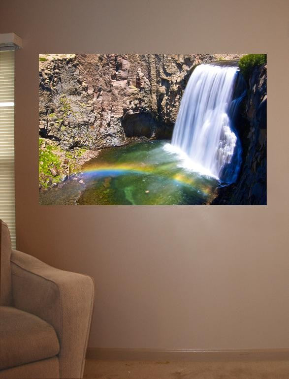 DeWitt Waterfall Glossy Poster