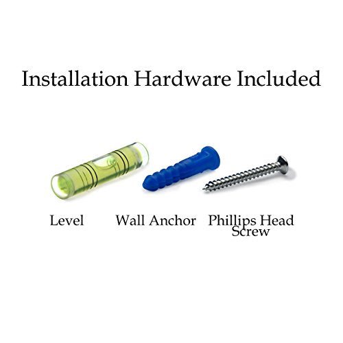 Melannco Square Wood Shelves Accessories