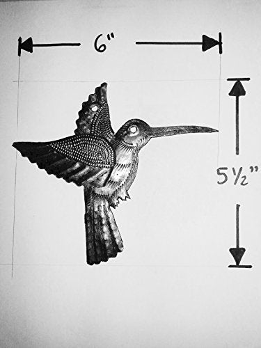 Haitian Hummingbirds Wall Art (Set of 2) 6"x5.5" Size