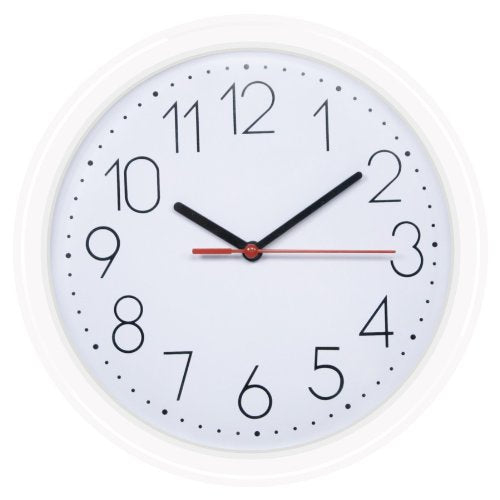 HITO 10-Inch Silent Wall Clock