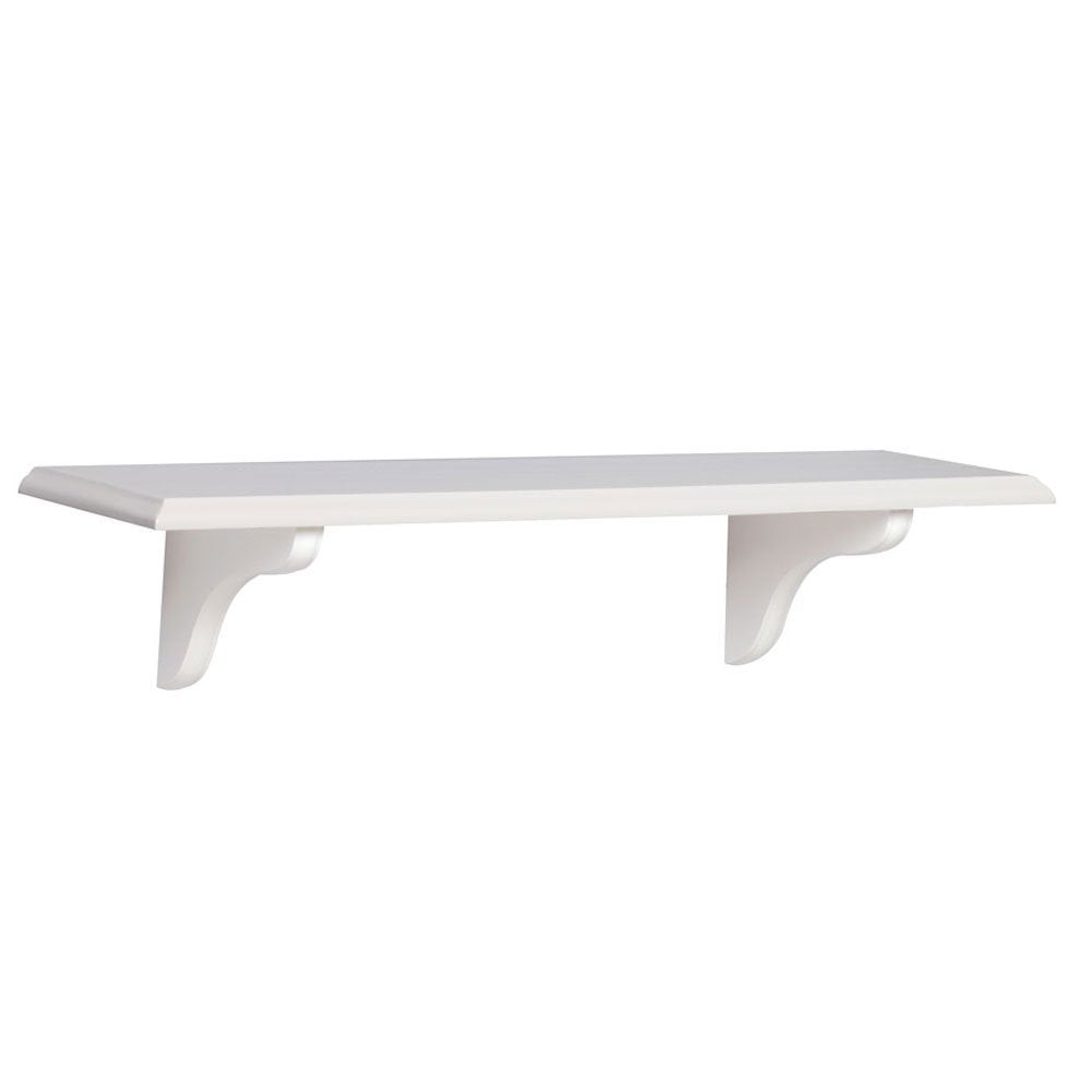Shelf-Made Wood Shelf Kit 8"x24" White