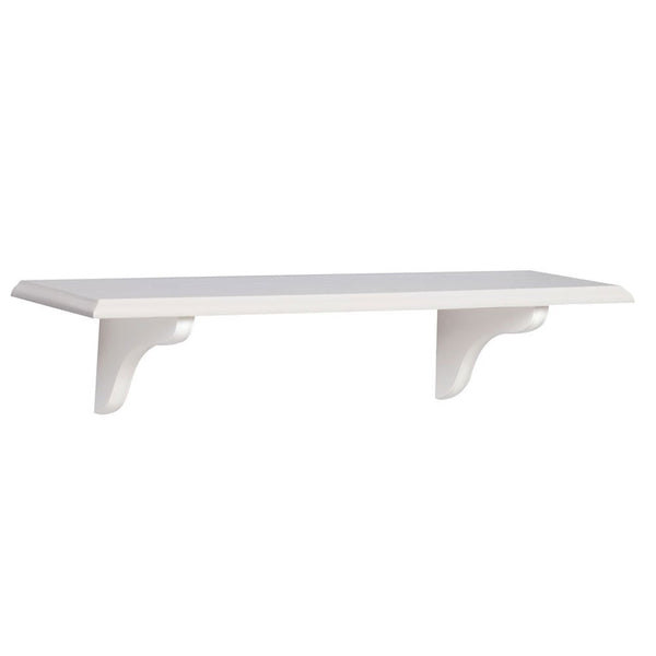 Shelf-Made Wood Shelf Kit 8"x24" White