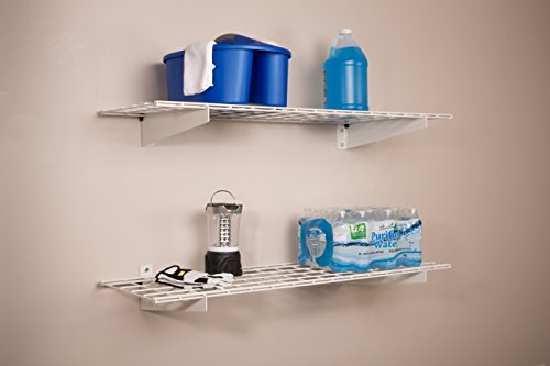 HyLoft Wall Shelf (2 Pack) 15"x45" Installed2