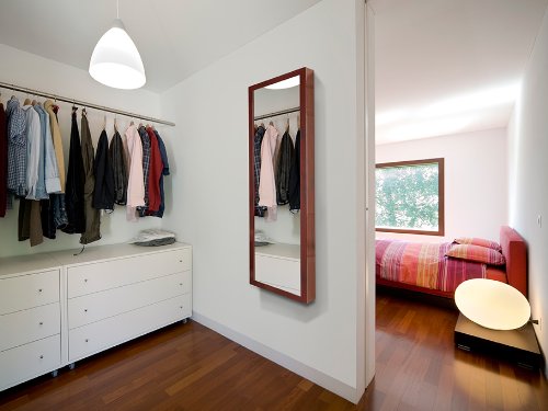 Plaza Astoria Wall/Door-Mount Jewelry Mirror Armoire 18"x53" Installed3