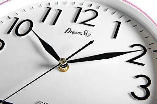 DreamSky 10" Kids Silent Wall Clock (3 colors) Magnify