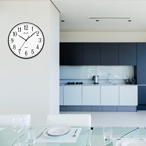 DreamSky 13.5" Extra Large Wall Clock Installed