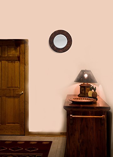 Lulu Decor, Baltic Crush Amber Mosaic Wall Mirror (LP71M)