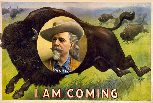 Buell 1900 Colonel W.F. Cody Glossy Poster