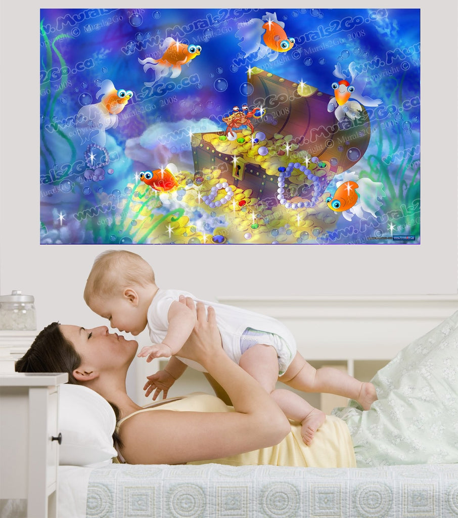Murals2Go Treasure Glossy Poster