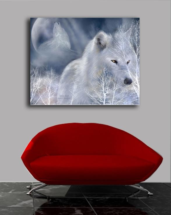 Cavalaris "White Wolf" Canvas Installed
