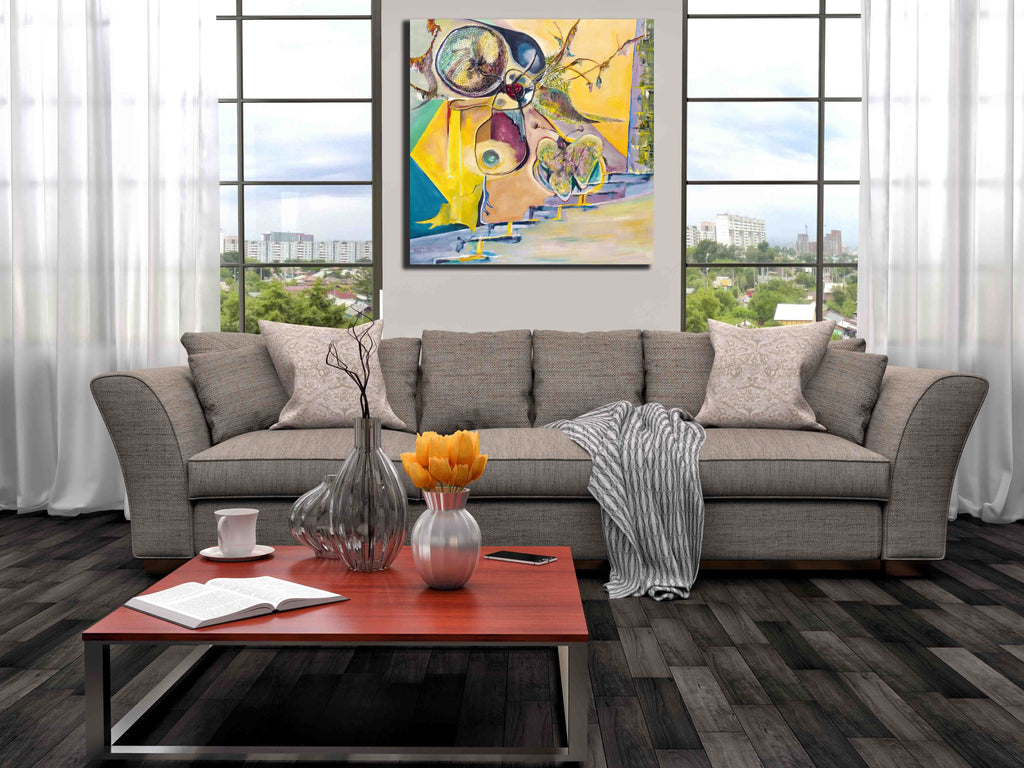 Yosi Amir V Canvas Installed