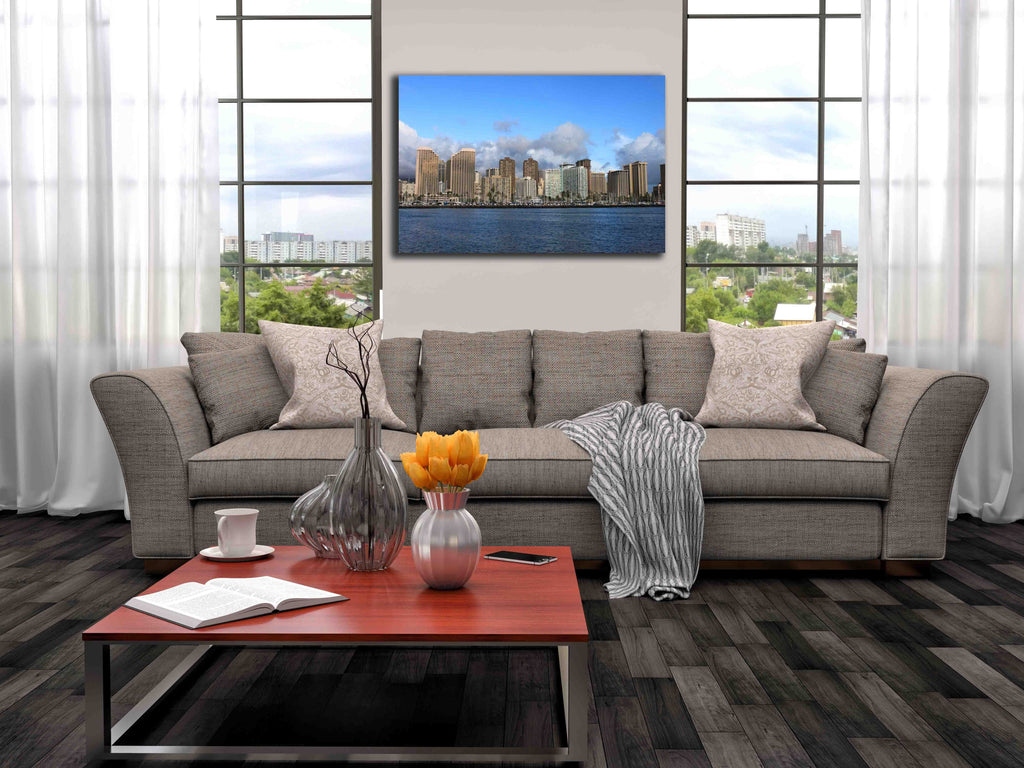 Howard Honolulu Canvas Installed