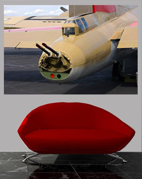 Kellstrand B17 Tailgun Wall Decal