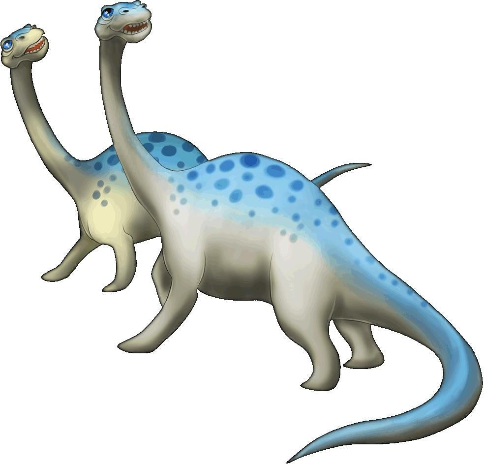 Murals2Go Brontosaurus Wall Decal Cutout